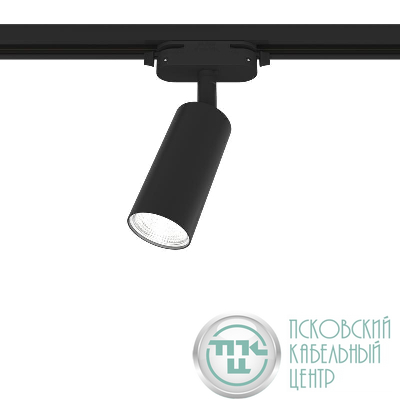 Светильник трековый ARTLINE поворотный 55х55х100мм GU10 230В алюм. 4кв.м черн. Ritter 59876 7