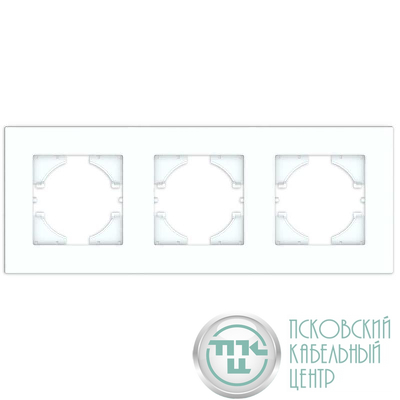 Рамка 3-местн City бел. GUSI С1113-001