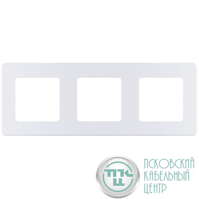 Рамка 3-м Inspiria жемчуж. IEK 673956