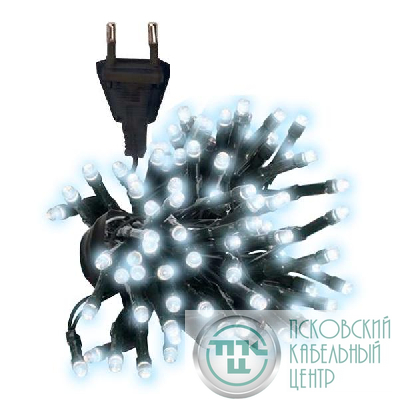 Гирлянда AC-G02-80Y 80LED 8.8м 8реж. 220В желт. ФАZА 5047693