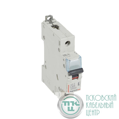 Выключатель автоматический модульный 1п C 63А 6кА DX3-E 6000 1мод. 230/400В Leg 407269