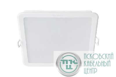 Светильник светодиодный 59451 MESON 105 9Вт 30K WH SQ recessed Downlight PHILIPS 915005747401