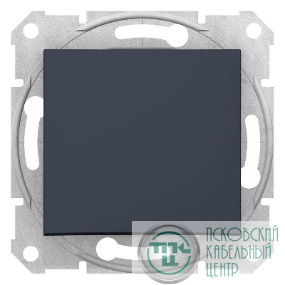 Механизм выключателя 1-кл. СП Sedna 10А IP20 графит SchE SDN0100170