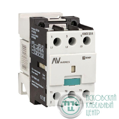 Контактор КМЭ 32А 230В АС AVERES EKF ctr-s-32-00-230-av