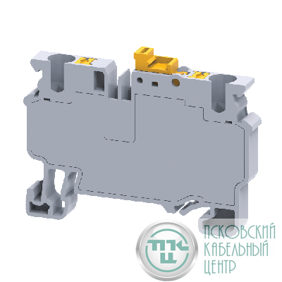 Клемма с ножевым размыкателем push-in OptiClip CPK-4-MT-N-I сер. КЭАЗ 331879