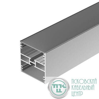 Профиль LINE-5050-DUAL-2000 ANOD L2000 алюм. Arlight 045654