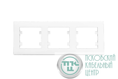 Рамка 3-м Karea RIZZ бел. Makel 88001703