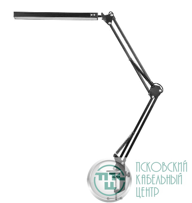 Светильник светодиодный настольный TBL-03 12Вт USB на струбцине черн. ФАZА 5046290