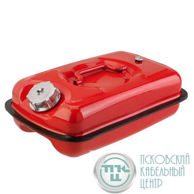 Канистра для топлива горизонт. металлическая 5л Rexant 80-0198