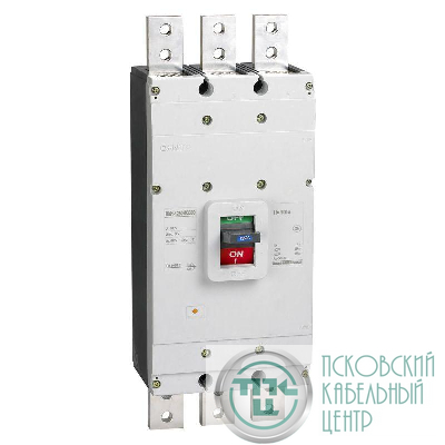 Выключатель автоматический 3п 800А 65кА NM1-1250H/3P в литом корпусе CHINT 126639