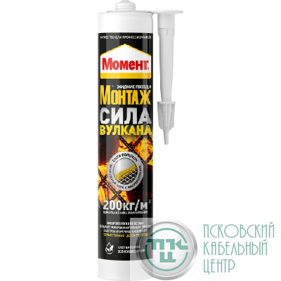 Клей монтажный Сила Вулкана 400г Момент Б0062070