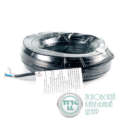Секция нагревательного резистивного двухжил. кабеля 30Вт/м 2850Вт (площадки/кровли) термопласт (дл.95м) Extherm SNOW/2p 2850/30