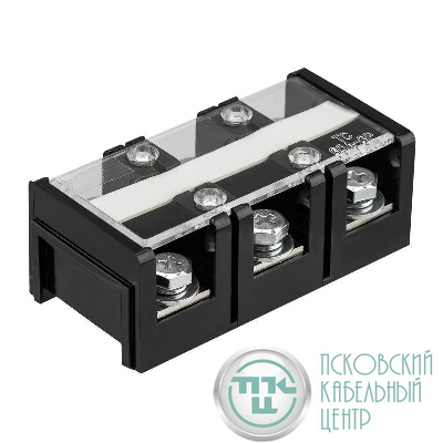 Блок зажимов клеммный БЗН ТС-603 16кв.мм 60А 3 пары Rexant 11-2159