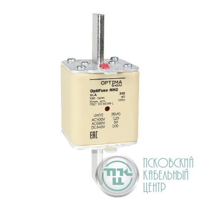 Вставка плавкая OptiFuse NH2-80-gG-УХЛ3 КЭАЗ 374948