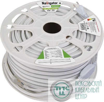 Лента светодиодная 71 932 NLS-2835G92-9-IP67-220V-NEONLED R20 (уп.20м) Navigator 71932