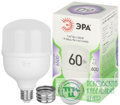 Лампа светодиодная GREEN LINE POWER T100-60W-865-E27/E40 GL 60Вт колокол 6500К свет холод. E27/E40 Эра Б0066980