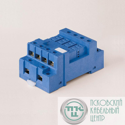 Розетка для реле 56.34 винт. клеммы с метал. клипсой FINDER 9674SMA