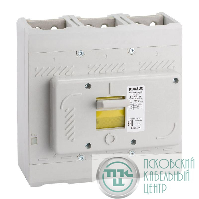 Выключатель автоматический 400А 1000Im ВА51-39-340010 УХЛ3 690В AC КЭАЗ 220767
