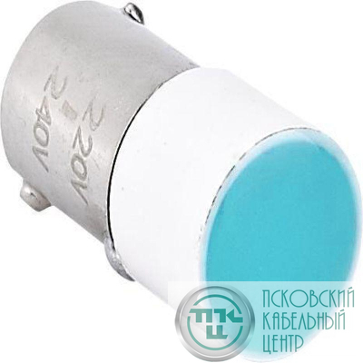 Лампа BA9s для NP2 AC/DC6В (LED) (R) зел. CHINT 576761