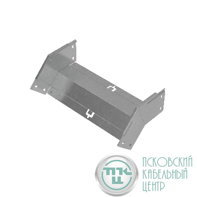 Угол для лотка вертикальный внешний 45град. 400х100 сталь 1мм "ПЛЮС" VLplus45-100-400 HD КМ PL1481