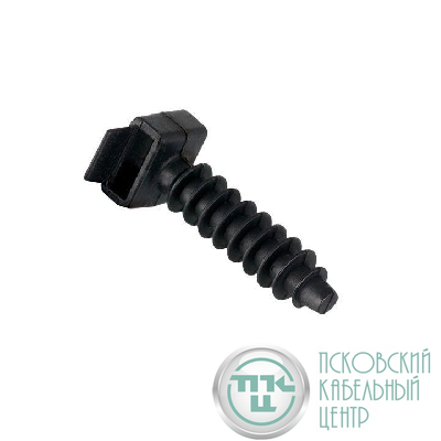 Дюбель для бандажа 6х35 черн. (уп.100шт) PROxima EKF plc-fti-6b
