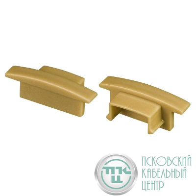 Заглушка ARL-LINE-2308-F GOLD глухая пластик (комплект) Arlight 040001