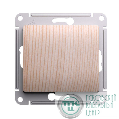 Выключатель 1-кл. Glossa сх.1 10АХ механизм сосна SE GSL001511
