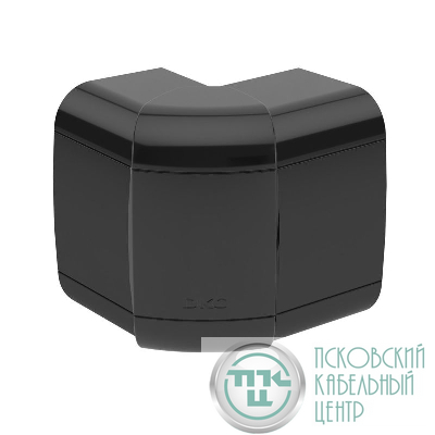 Угол внешний 90х50мм изменяемый черн. DKC 09552A