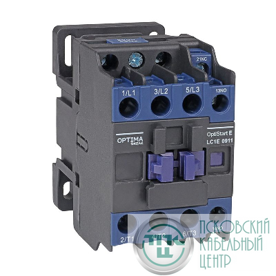 Контактор OptiStart E LC1E09M5 9A 220В AC 1НО+1НЗ КЭАЗ 367513