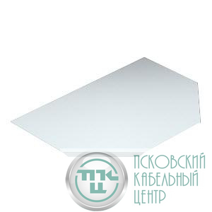 Крышка T-образ. секции для лотка LKS 400мм DFT 400 FS RU OBO 7128337