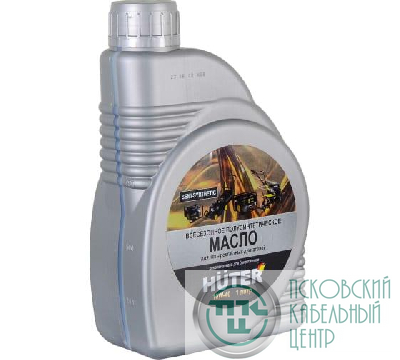 Масло моторное 10W-40 полусинтетическое для четырехтактных двигателей для техники Huter 1л Ресанта 73/8/1/1