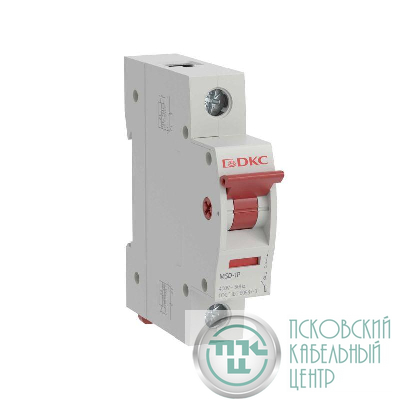 Выключатель нагрузки модульный 1п 80А MSD YON MSD-1P80