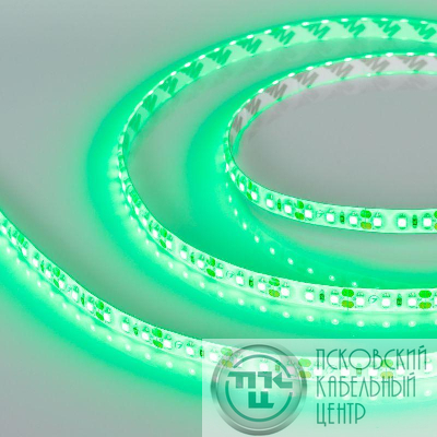 Лента светодиодная RTW-SE-A120-8mm 12V Green 9.6Вт/м IP65 2835 герметичная (уп.5м) Arlight 014792(2)