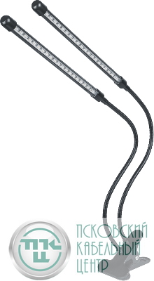 Светильник светодиодный 95 585 NDF-FITO-C01-02-20W-BL 20Вт IP40 на прищепке с таймером для растений красн./син. спектра Navigator 95585