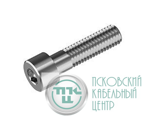 Болт 10х60 с цилиндрической головкой и внутренним шестигранником DIN 912 EKF bcg10x60