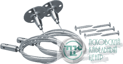 Аксессуар для шинопровода 95 624 NLT-R2-CR-150 подвес для ШП 1.5м хром NAVIGATOR 95624