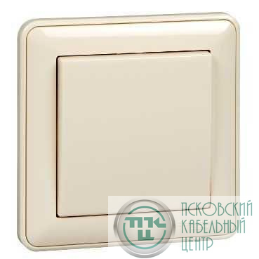 Выключатель 1-кл. СП W59 10А IP20 10AX в сборе сл. кость SE VS110-154-28