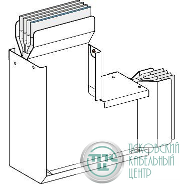 Секция угловая верт. SchE KTA1600LC5A
