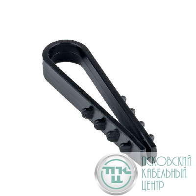 Дюбель-хомут d5-10мм для круглого кабеля черн. (уп.50шт) PROxima EKF plc-ncs50-5x10b