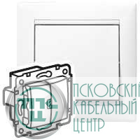 Механизм переключателя 2-кл. СП Valena на 2 напр. бел. (DIY-упак.) Leg 694266