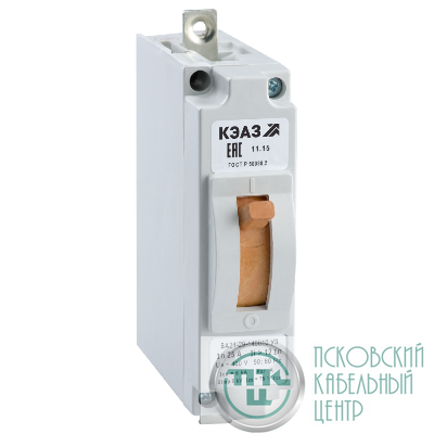 Выключатель автоматический 6.3А 6Iн ВА21-29-140010 У3 240В DC КЭАЗ 102661