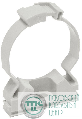 Держатель хомутный для труб CFC16 d16 ELASTA IEK CTA10MP-CFC16-K41-100