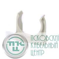 Держатель для труб (клипса) d50мм сер. Урал Пак АТ-50150-020