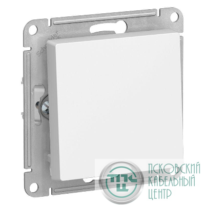 Выключатель 1-кл. СП AtlasDesign 10А IP20 (сх. 1) 10AX с самовозвратом механизм бел. SE ATN000115