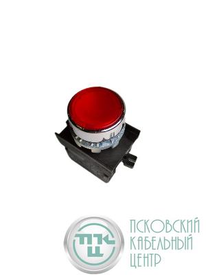 Кнопка нажимная круглая красн. (1НО+1НЗ) EMAS CM102DK