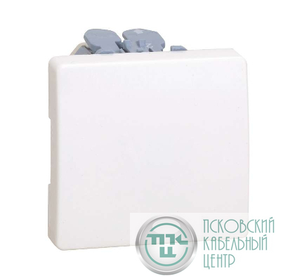 Переключатель проходной 1-кл. 2мод. СП Simon 27 10А 250В 10AX механизм сл. кость Simon 27201-62