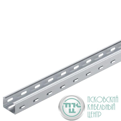 Лоток кабельный листовой перфорированный 35х50х3000мм OBO 6047410