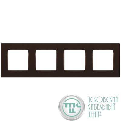 Рамка 4-м 12-5204-13 Классик бронза Эра Б0067739