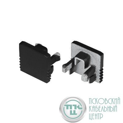 Заглушка SL-MINI-10 BLACK глухая пластик (комплект) Arlight 049414