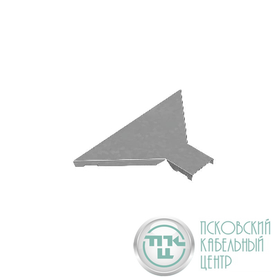 Крышка для ответвителя T-образ. осн.50 "ПЛЮС" KTUplus50 КМ PL0927